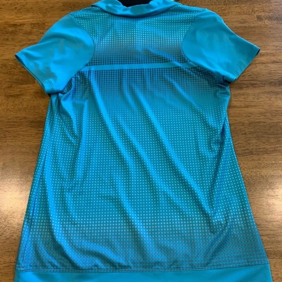 Nike Women's Golf Polo Blue Dri Fit Small Stay Cool 541954 444 NEW With Tags - Picture 2 of 5